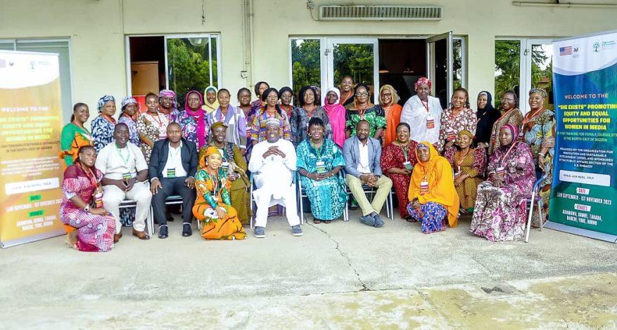 OISD Hosts “SHE EXISTS” Training for Female Journalists in Northeast Nigeria